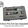 AR-15  9x19 PCC Rifles                                                           Blocked Bolt Carrier  (without hole)              Full User Adjustability