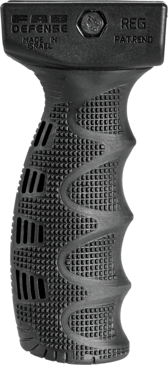 Rubberized Ergonomic Vertical Foregrip, Color: Black