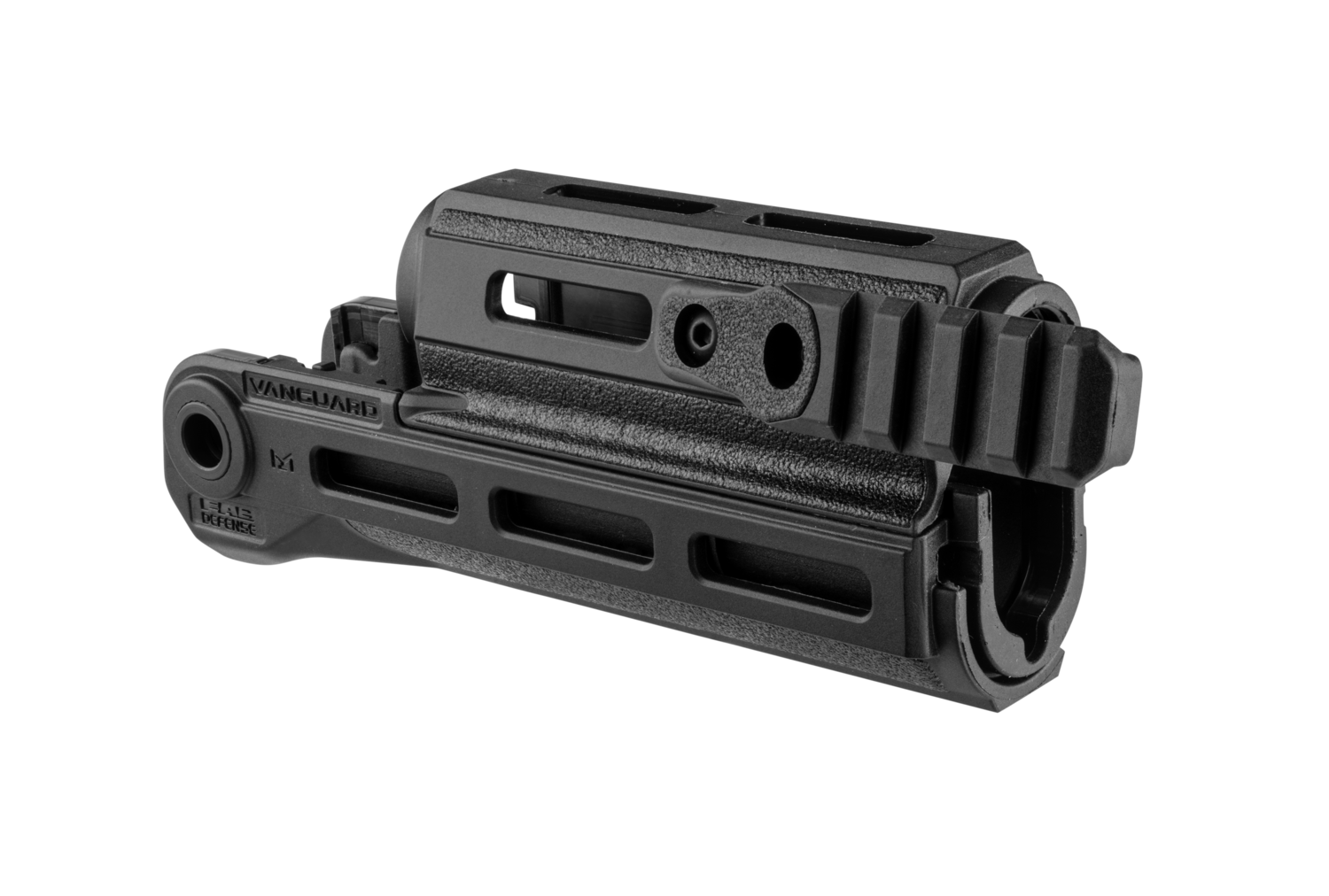 M-LOK Compatible AK Handguard, With Innovative Heatshield. (Include MA1, MA2 and MA3), Colors: Black