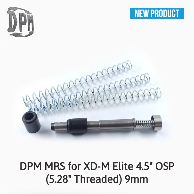 Springfield Armory XD-M Elite OSP 4.5″ (5.28″ Threaded) &amp; 5.25″ Precision 9mm