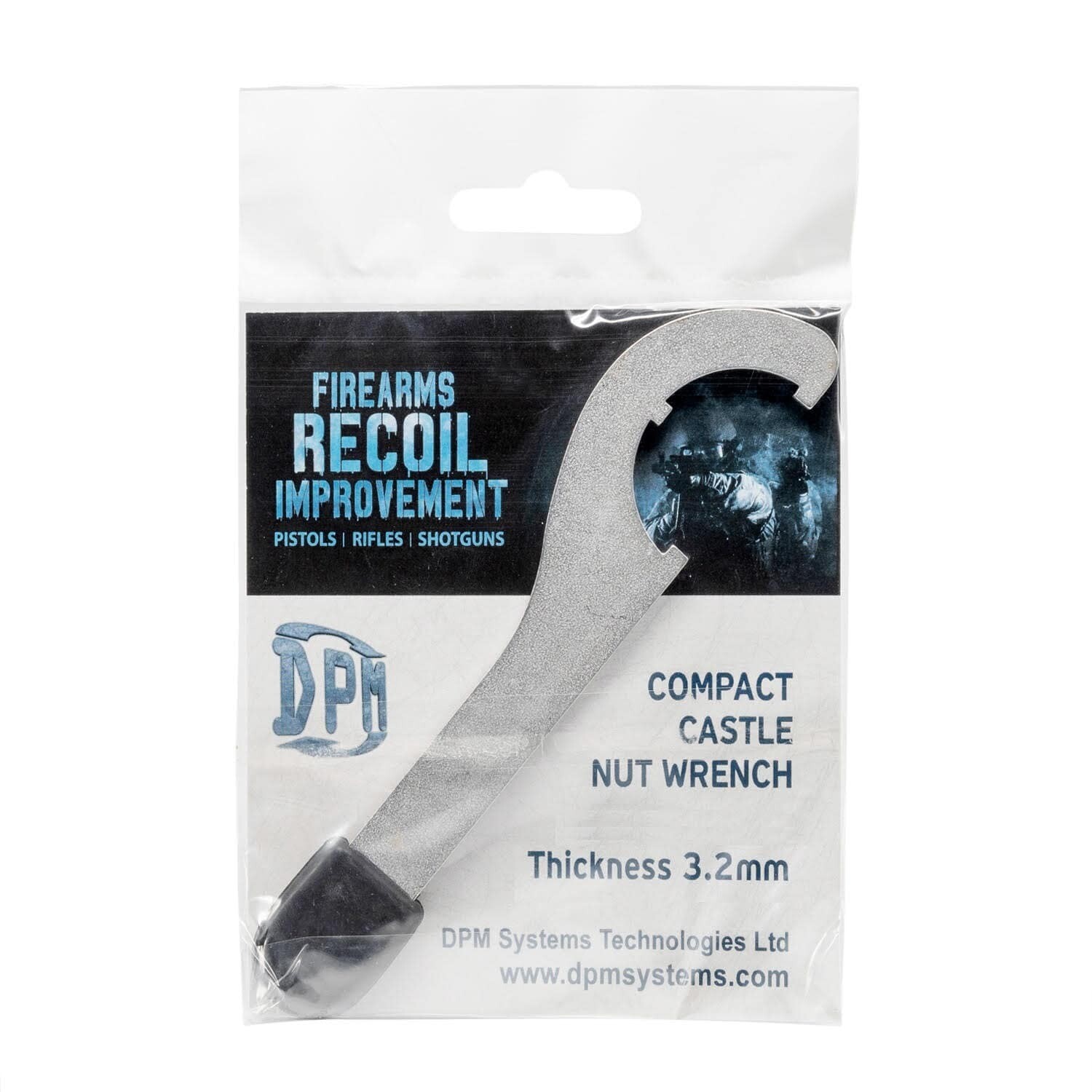 Compact Castle Nut Wrench For AR-15 &amp; M-16