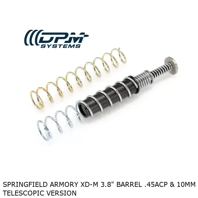 SPRINGFIELD ARMORY XD-M &amp; ELITE 3.8&quot; BARREL .45ACP &amp; 10MM TELESCOPIC VERSION
