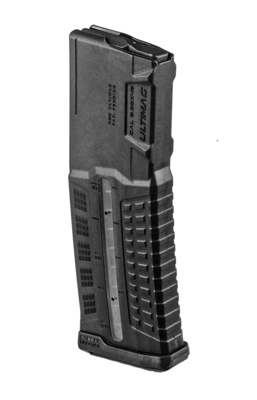 ULTIMAG 30 - M16/M4/AR15 5.56x45 30 Rounds polymer window magazine