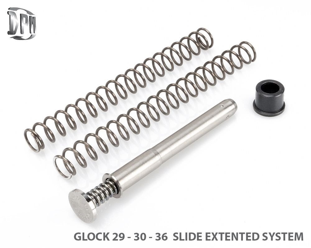 MS-GL/6 - GLOCK 29 - 30 - 36 ALL GENERATION 1,2,3 &amp; 4 SLIDE EXTENTED SYSTEM