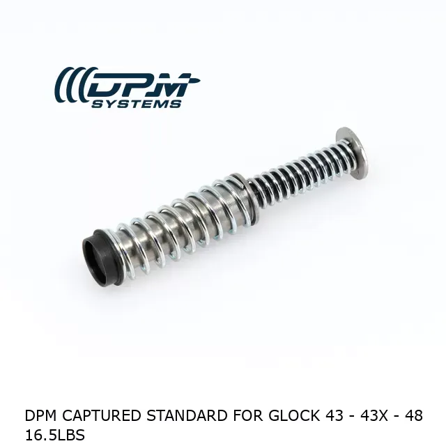 DPM CAPTURED STANDARD FOR GLOCK 43 - 43X - 48 16.5 LB