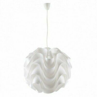 Candeeiro Suspenso "HYDRA", em PVC Branco