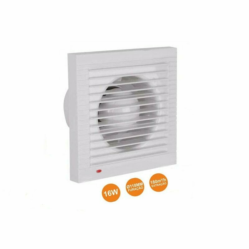 Extrator para Ventilação de WC, 16W, GL110-120