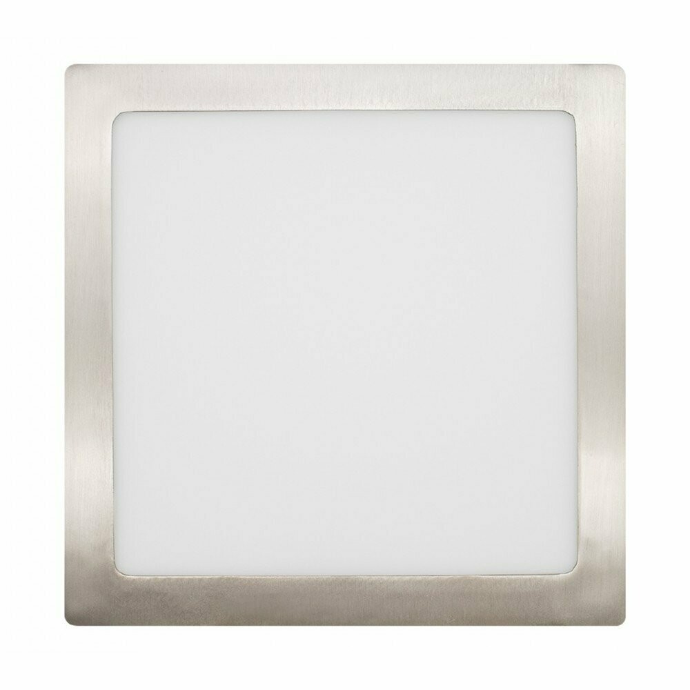 Painel LED Quadrado de Encastrar, 5W, 6000k, Aço Escovado - LEOLAMP Painel LED Quadrado de Encastrar, 5W, 6000k, Aço Escovado - LEOLAMP
