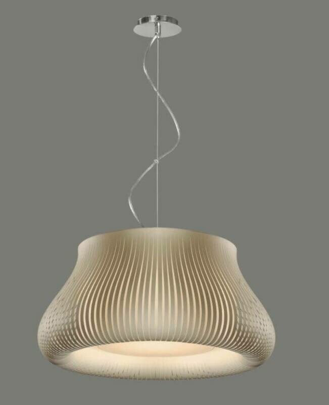 Candeeiro Suspenso "NANOK I",em Bege