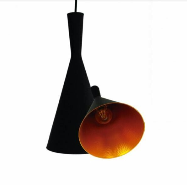Candeeiro Suspenso, em Preto
