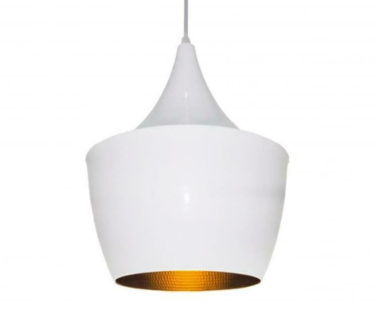 Candeeiro Suspenso, em Branco