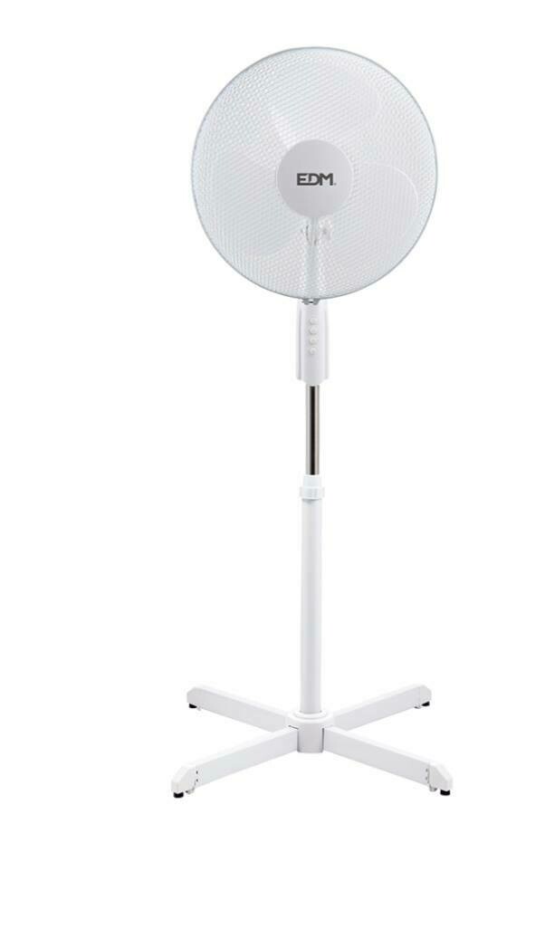 Ventoinha de Pé, 50W, em Branco