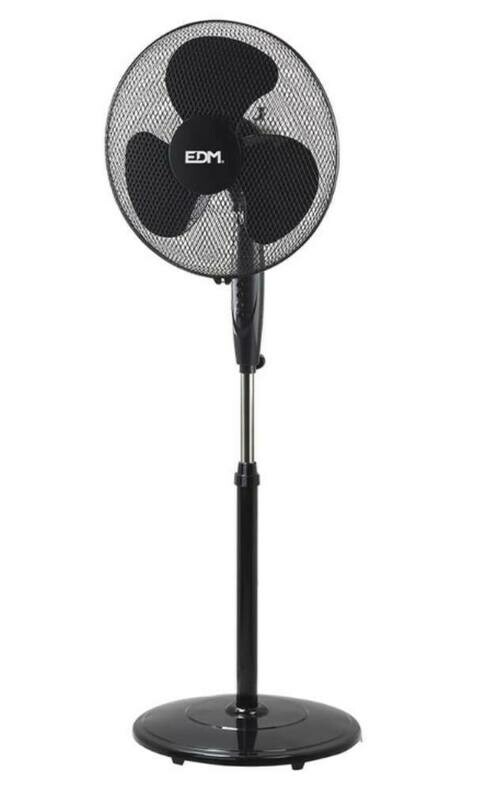 Ventoinha de Pé, 45, em Preto