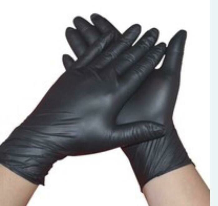 Luvas em Nitrilo, Pretas