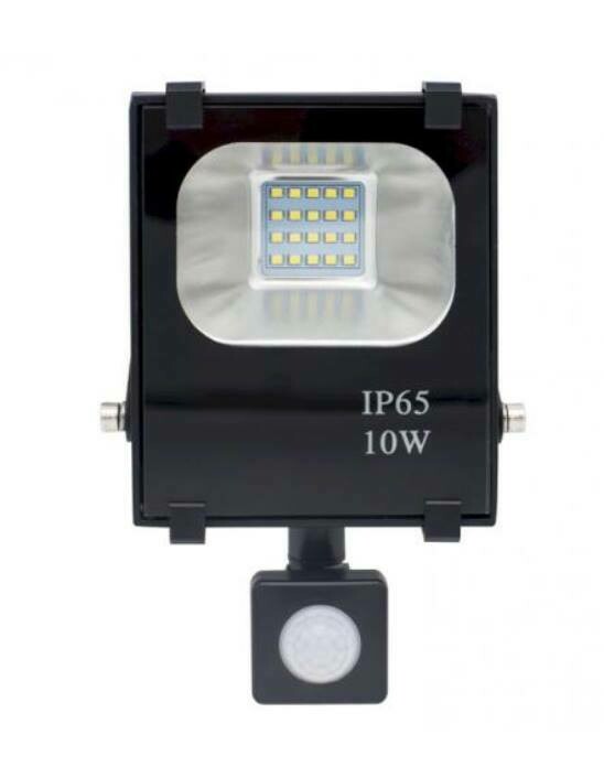 Projector LED, 20W, 6400K, c/Sensor PIR