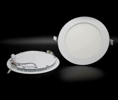 Painéis LED Redondos, em Branco