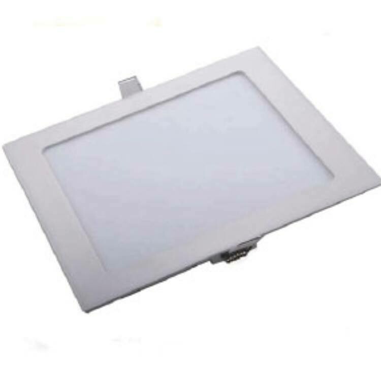 Painel LED de Encastrar, Quadrado, 24W, 6000K
