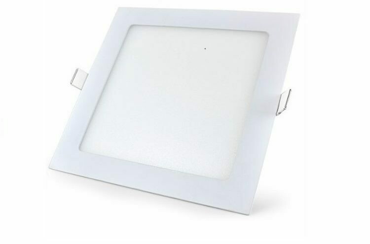Painel LED de Encastrar, Quadrado, 18W, 4000K