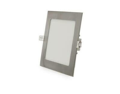 Painel LED de Encastrar, Quadrado, 12W, 3000K - LUZLUX