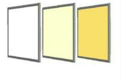 Painel LED de Encastrar, Quadrado, 40W, c/3 Cores de Luz