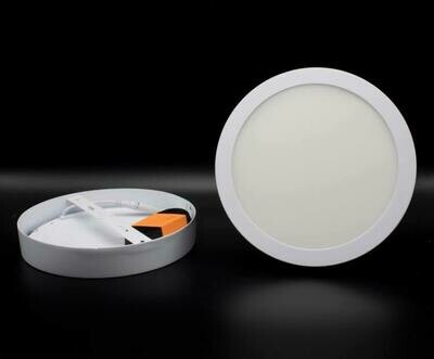 Painéis LED Redondos, em Branco