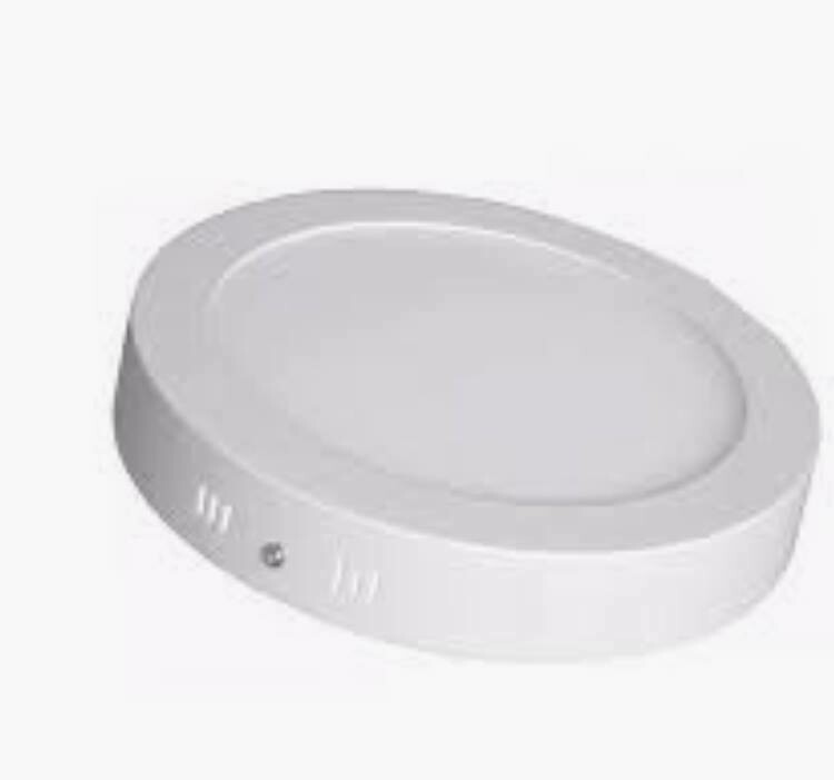 Painel LED Saliente, Redondo, 18W, 6500K - MAX LED Painel LED Saliente, Redondo, 18W, 6500K - MAX LED