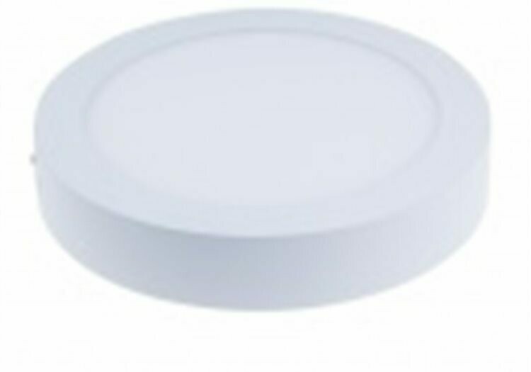 Painel LED Saliente, Redondo, 15W, 6500K, Branco - LEOLAMP Painel LED Saliente, Redondo, 15W, 6500K, Branco - LEOLAMP