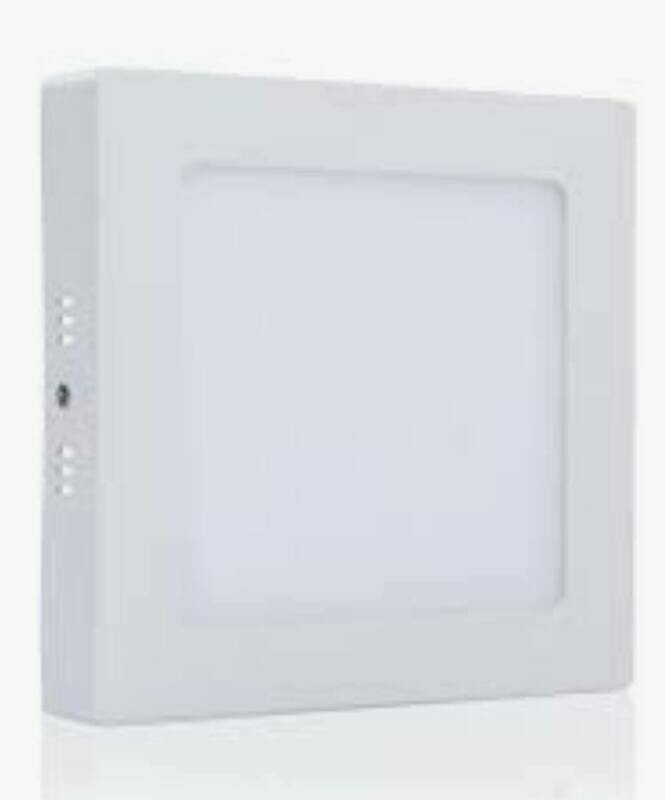 Painel LED Saliente, Quadrado, 18W, 3000K