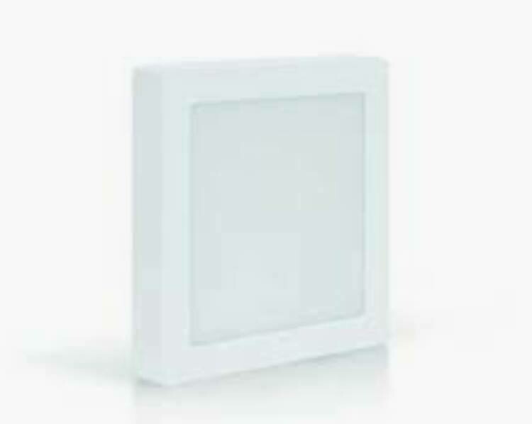 Painel LED Saliente, Quadrado, 12W, 6000K