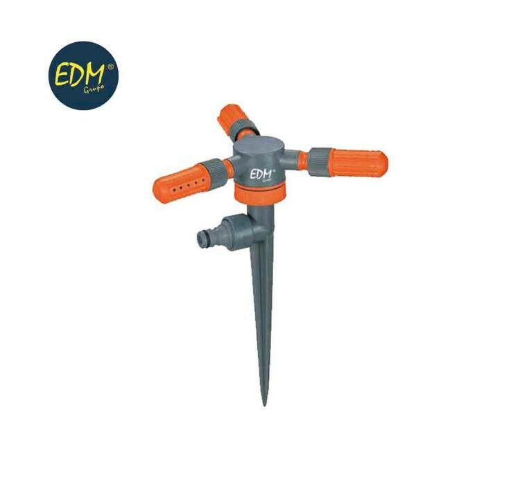 Aspersor Rotativo 3 Braços, com Estaca
