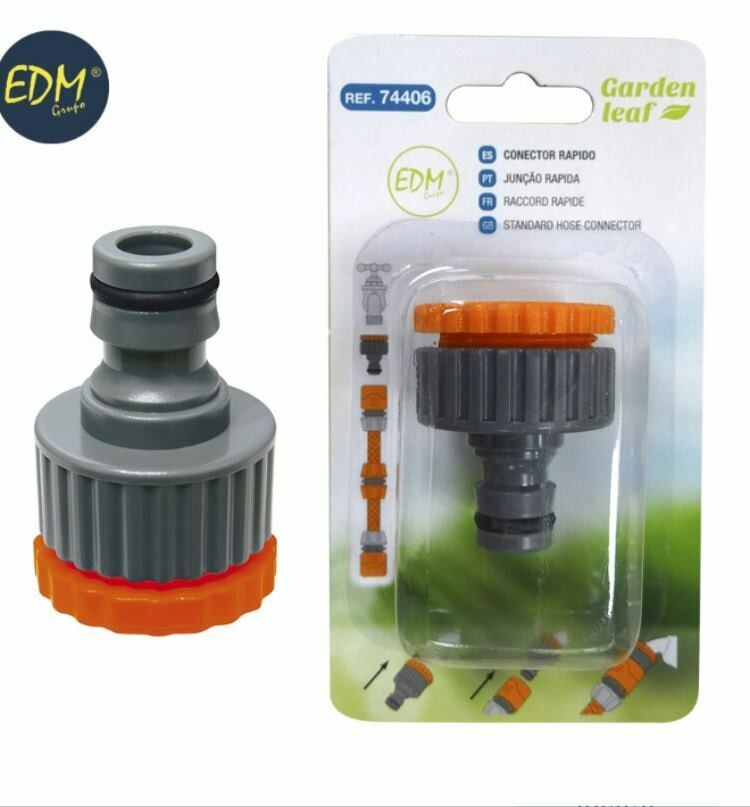 Ligação de Mangueira Rápida, com Adaptador Fêmea