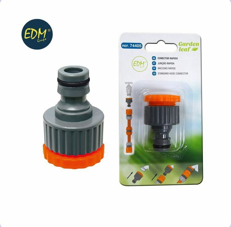 Ligação de Mangueira Rápida, com Adaptador Fêmea