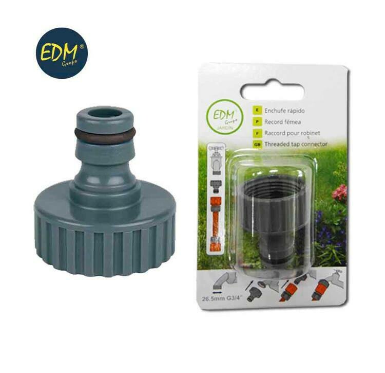 Ligação de Mangueira, Fêmea, 21mm