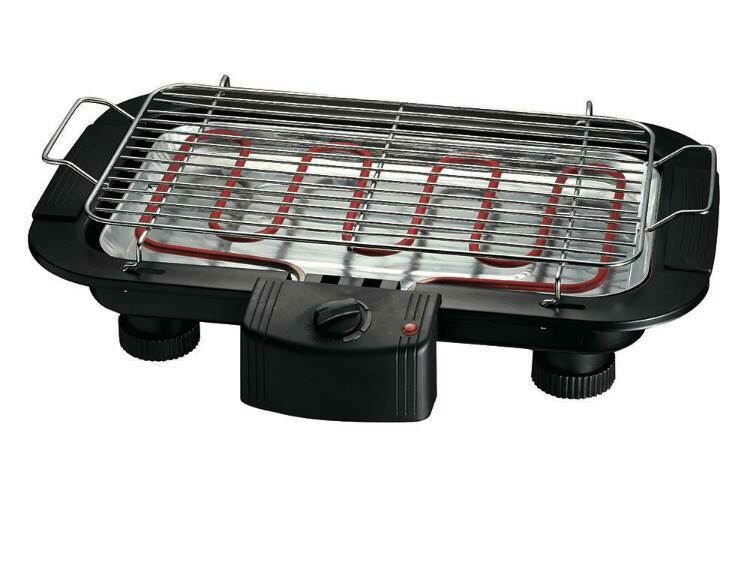 Grelhador Eléctrico, 2000W,38X22cm