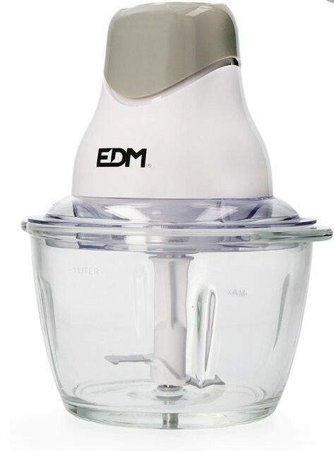 Picadora com Taça de Vidro, 320W, 1L