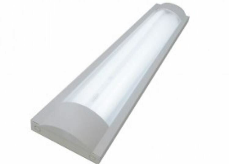 Armadura Slim, Saliente, 2X120cm, Branca