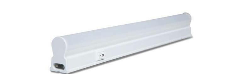 Armadura LED T5, c/Interruptor, Modular, 8W, 6500K, 60cm