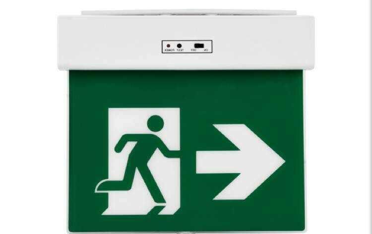 Armadura de Emergência LED, 2W, Permanente(Esquerda/Direita) Armadura de Emergência LED, 2W, Permanente(Esquerda/Direita)