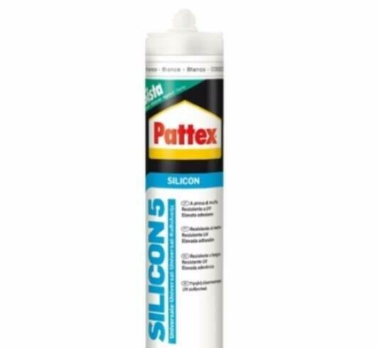 Silicone Pattex, Branco