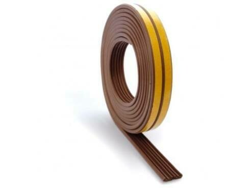 Perfil Adesivo para Calafetação , Castanho