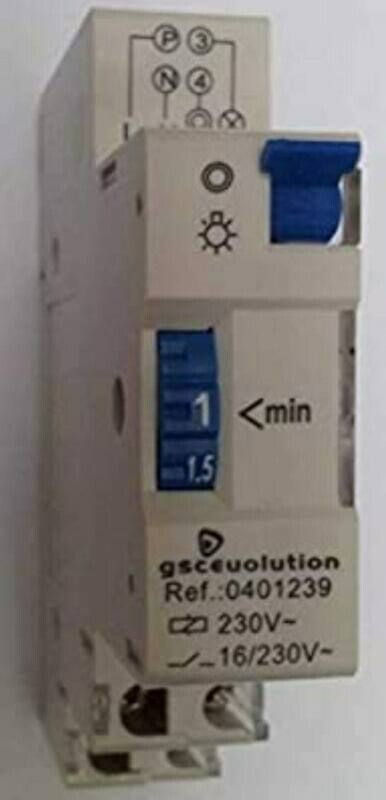 Temporizador de Escada p/DIN