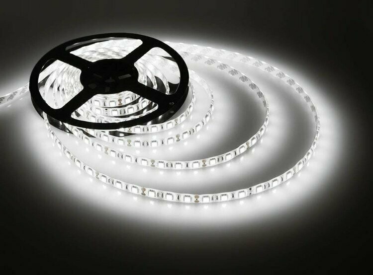 Fita LED, 6000K, 12W/M, IP65, 24V-10mts
