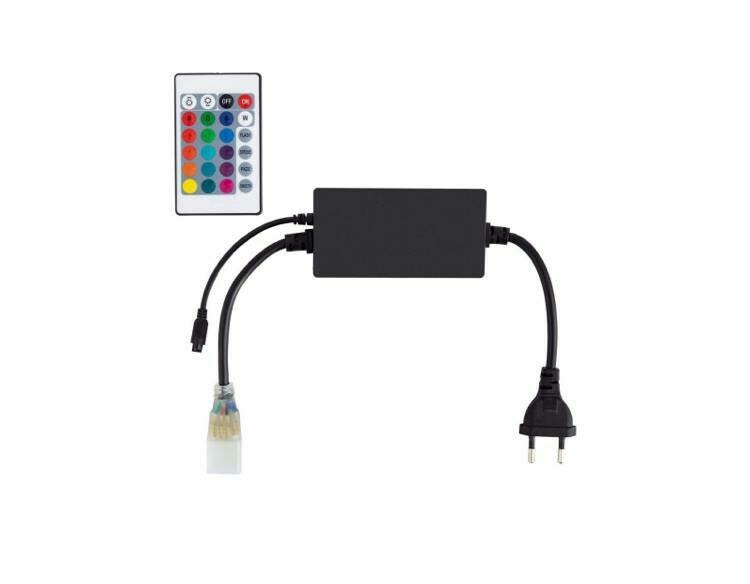 Controlador p/Fita LED, RGB, c/Comando