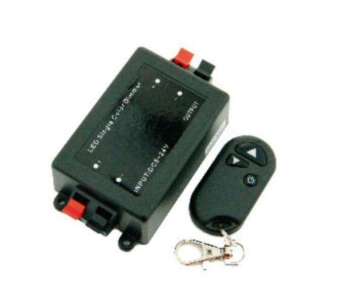 Controlador LED, p/Fita Unicolor, c/Comando,24V