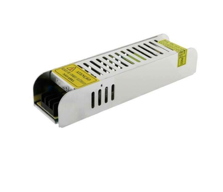 Fonte de Alimentação, em Metal Perfurado, 100W, 12V