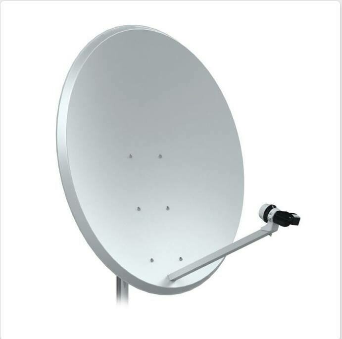 Antena Parabólica, 80cm, c/Pé