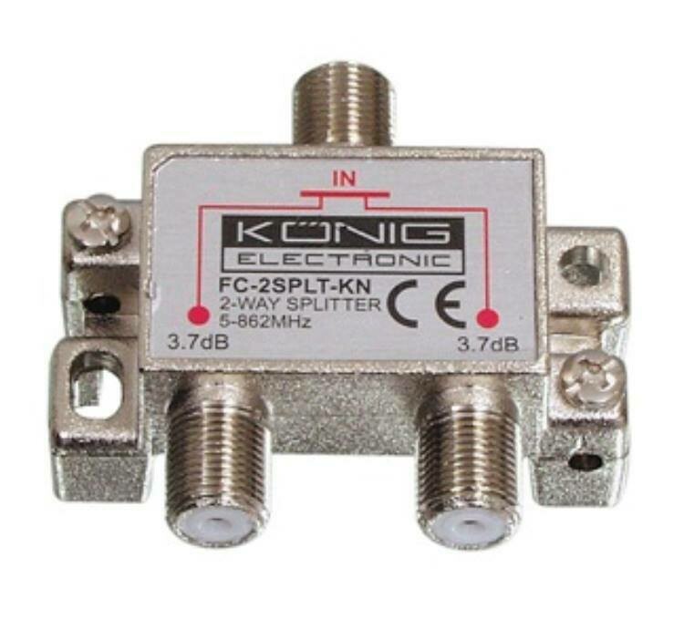 Spliter Derivador, 2 Vias