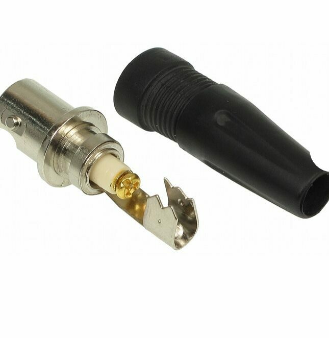 Ficha BNC Fêmea( Parafuso)