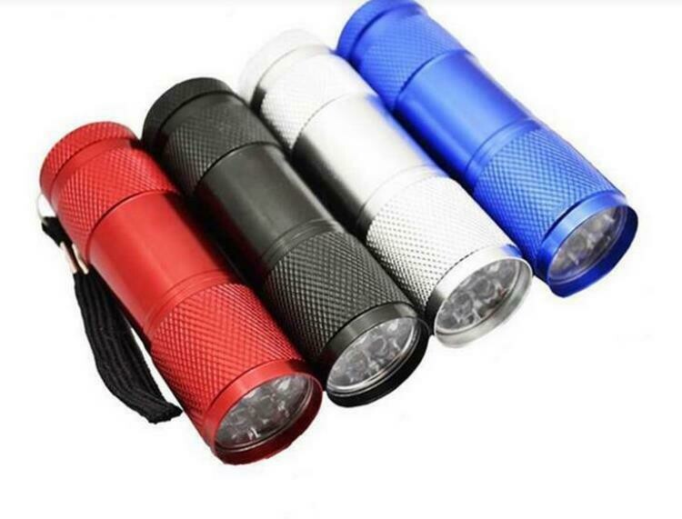 Mini Lanterna LED de Mão, em Aluminio