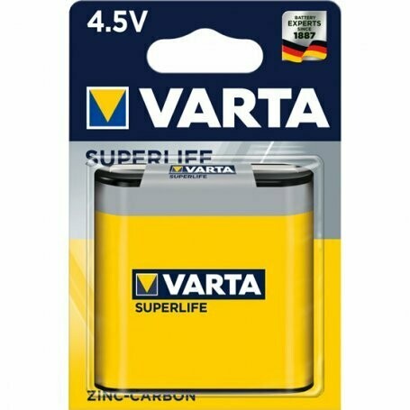 Pilha 4.5V 3R12 - Varta SuperLife Zinc-Carbon [1 unid.]